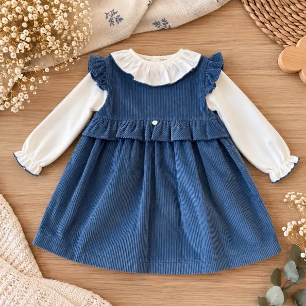 Abito Blu Little Rabbit BBg