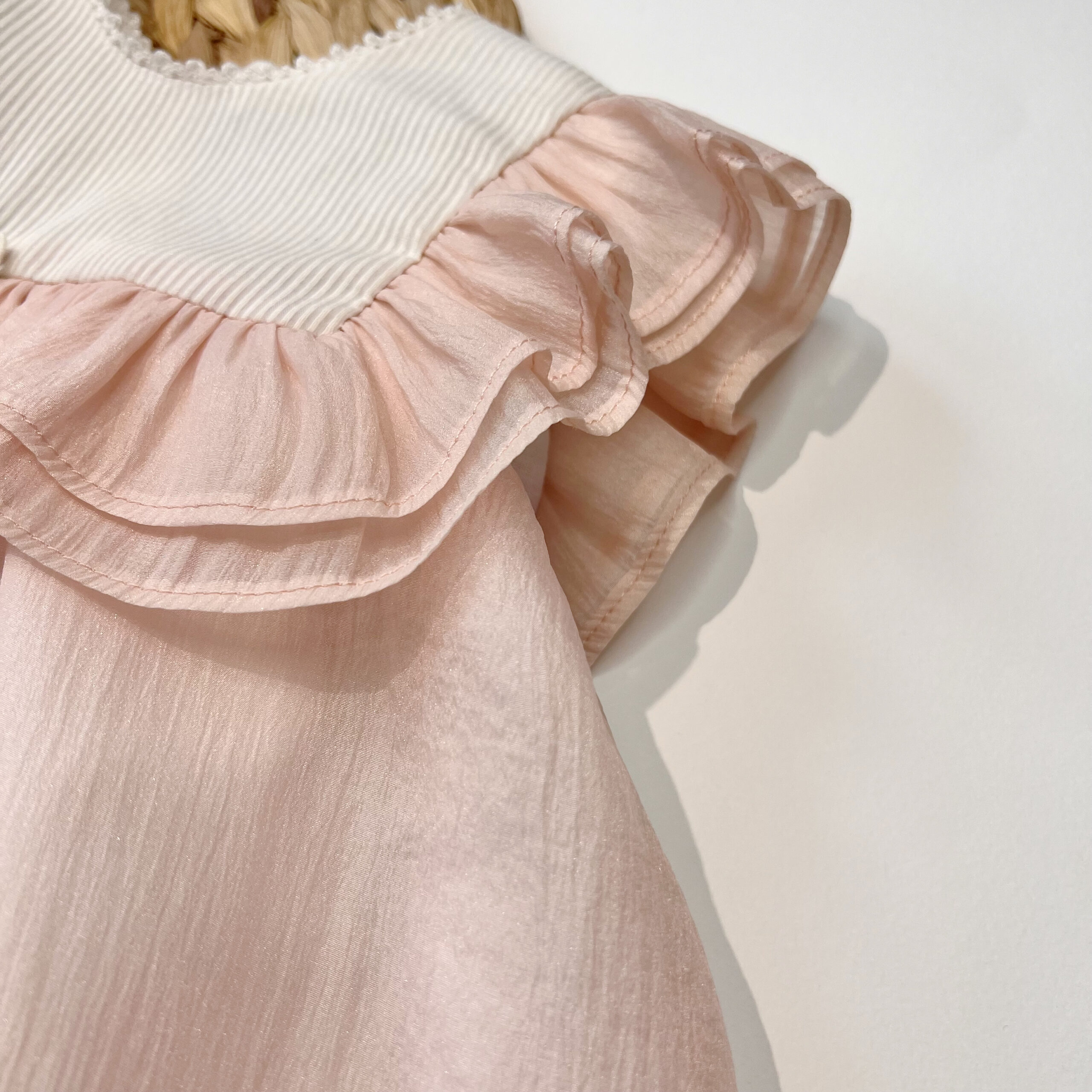 Abitino rosa cipria con coulotte e MYP - immagine 5