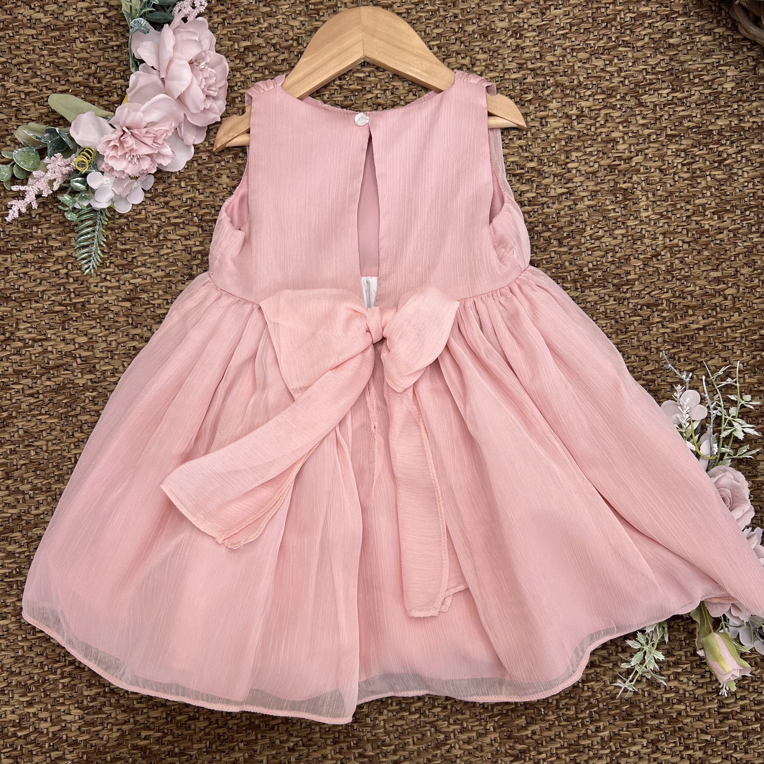 Abito rosa Chiffon 0514 YD - immagine 2