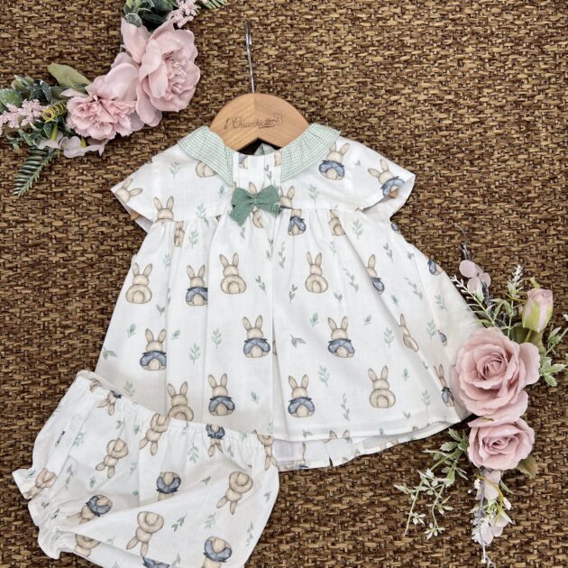 Completo con coulotte Coniglietti 0044 YD