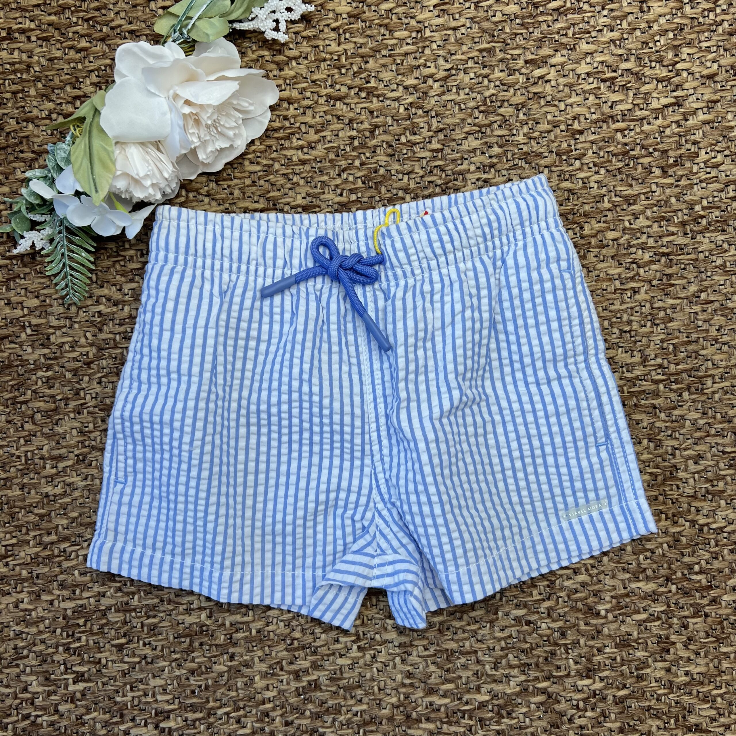 Costumino Boxer righe celesti 93072 YM
