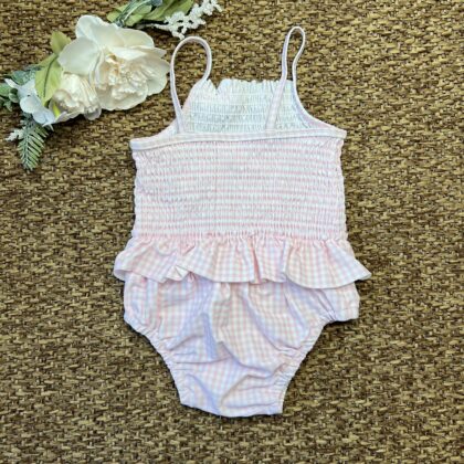 Costume Vichy Rosa YM