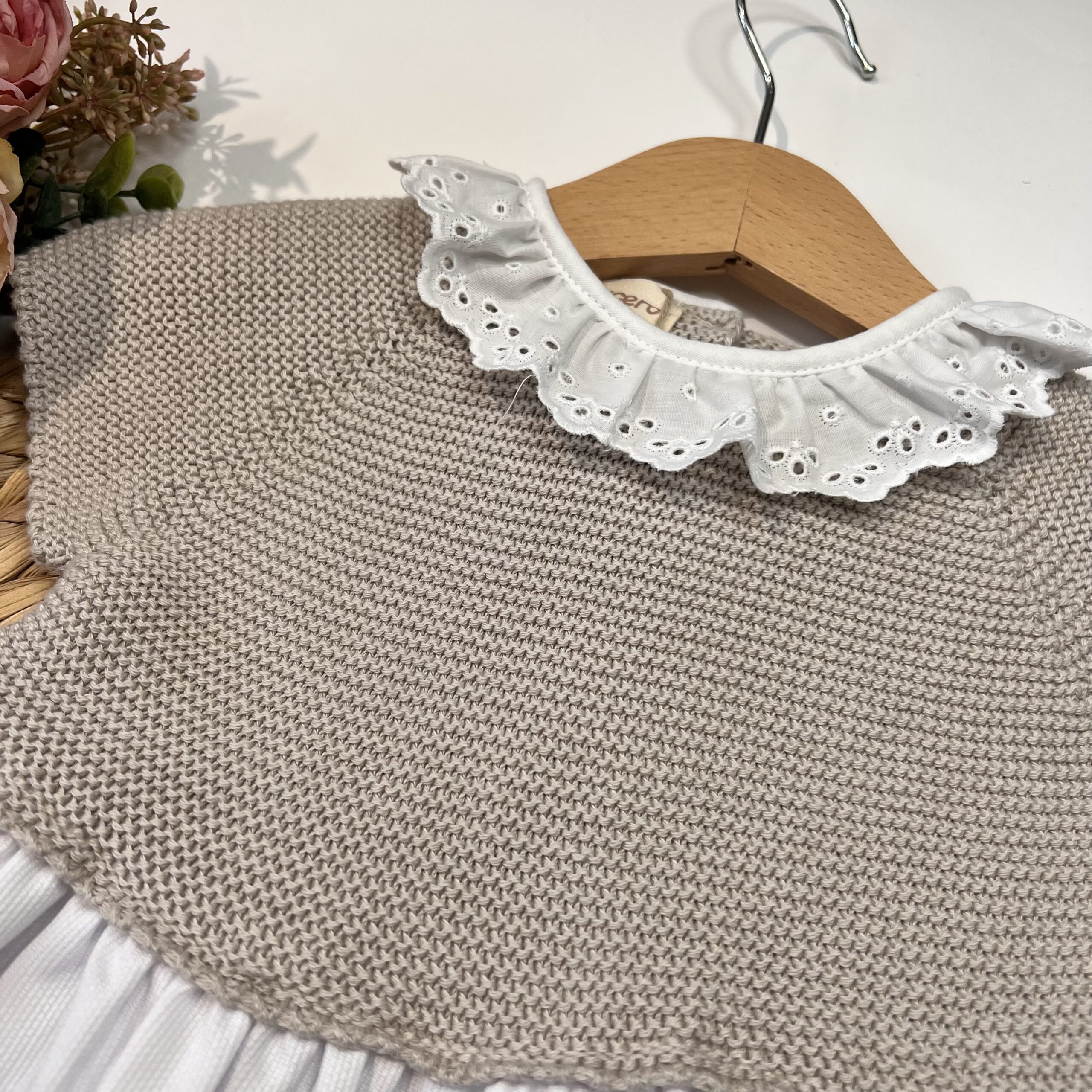 Abitino Maglia E Cotone Crema ML i25077 - immagine 2