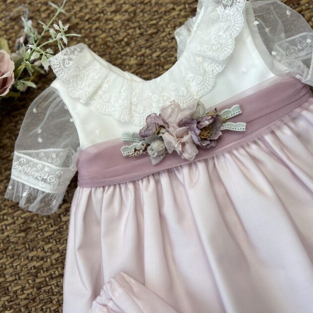 Abitino Rosa Fascia Fiori 5572 NS