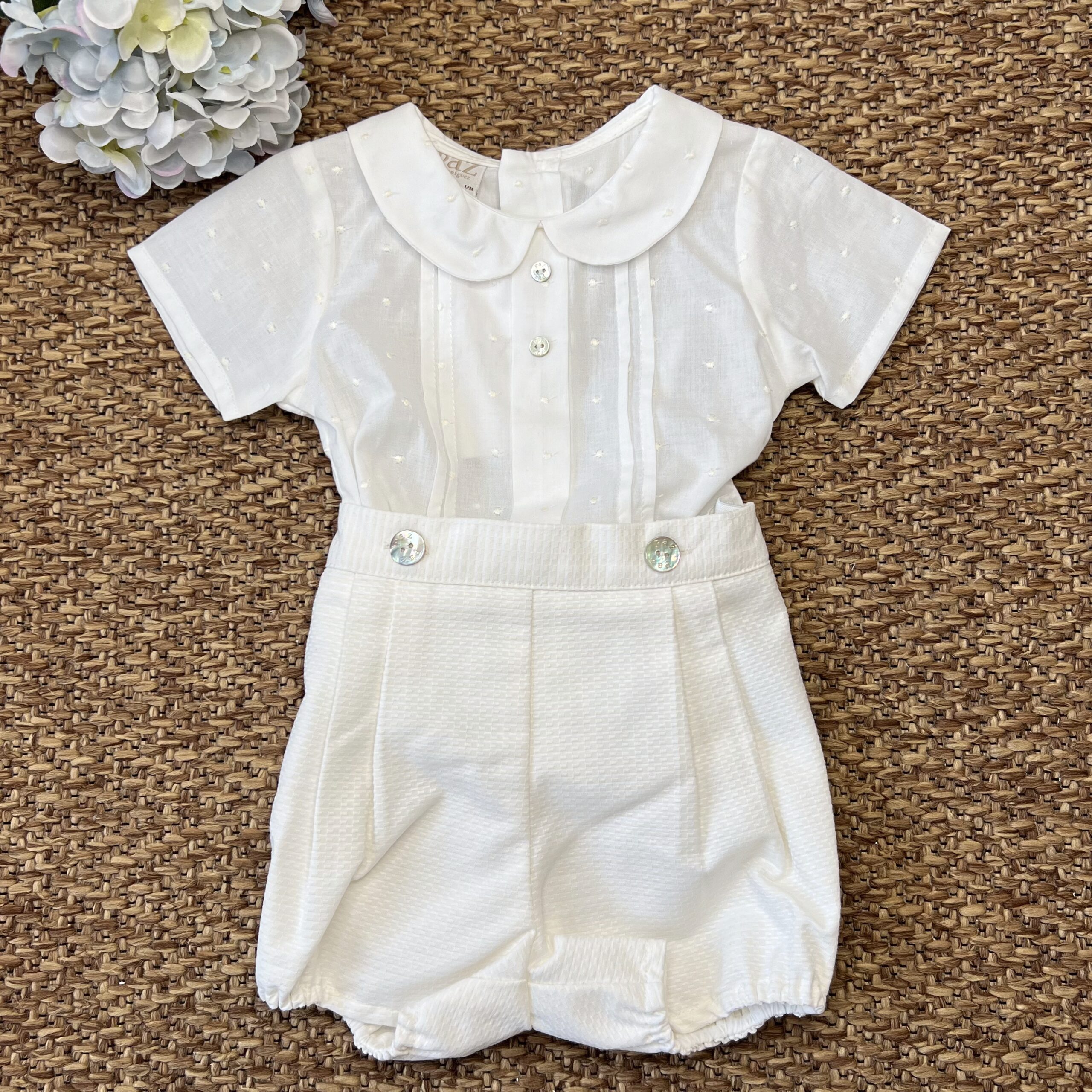 Completo camicina e pantaloncino 006-152482 Pz