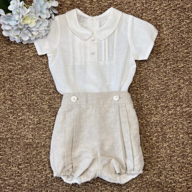Completo camicina e pantaloncino 006-152628 Pz