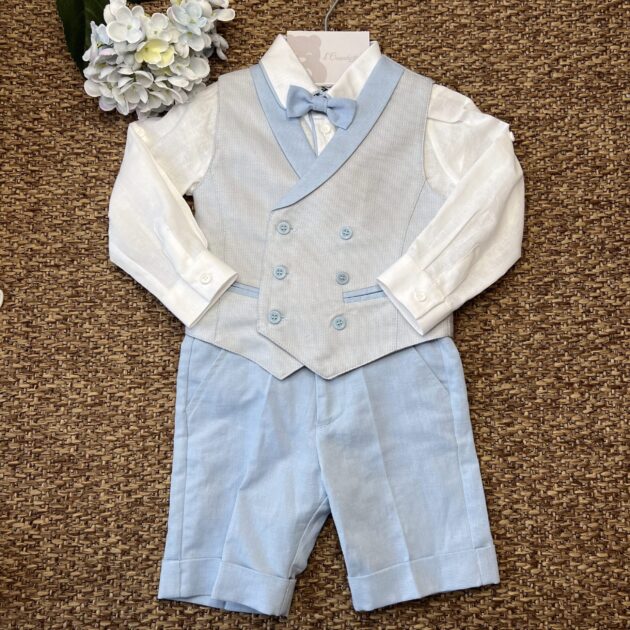 Completo con bretelle e Gilet DD 51183-147