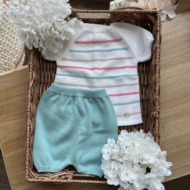 Completo con pantaloncino, babb. E copertina 003-122613 Paz