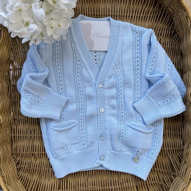 Cardigan Traforato DK
