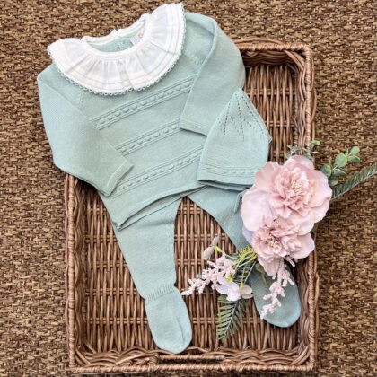 Completo con ghettina e cuffietta 856091 BDF