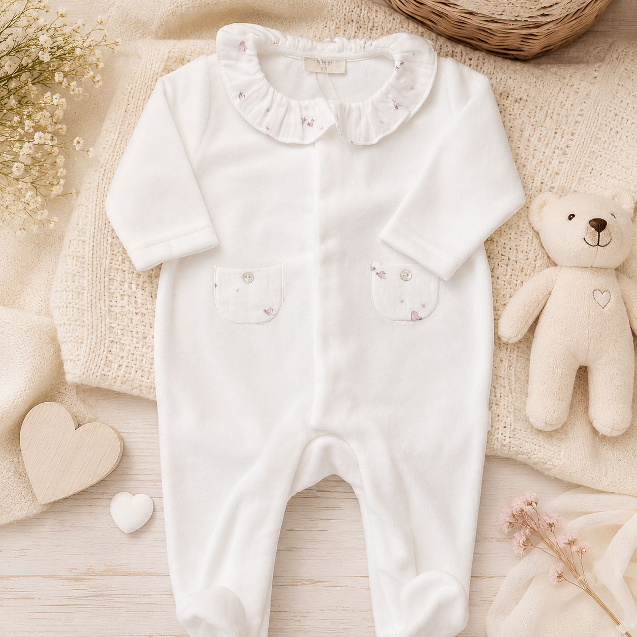 Tutina ciniglia neonata Birdie | AI | BBG
