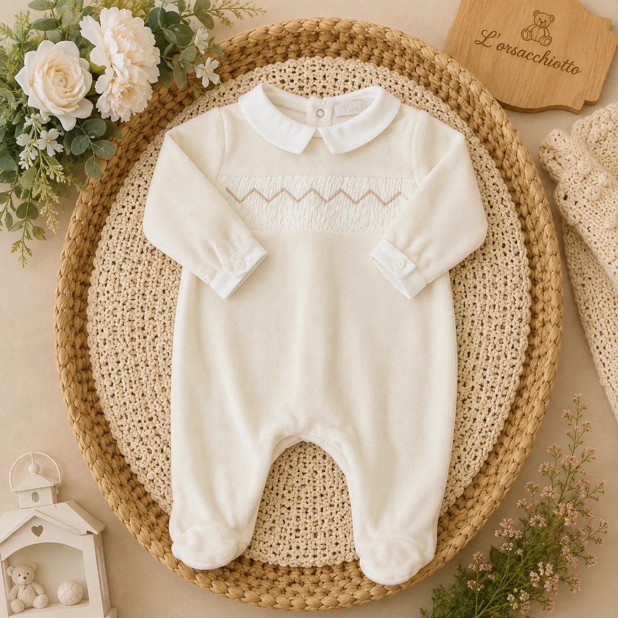 Tutina Punto Smock PT