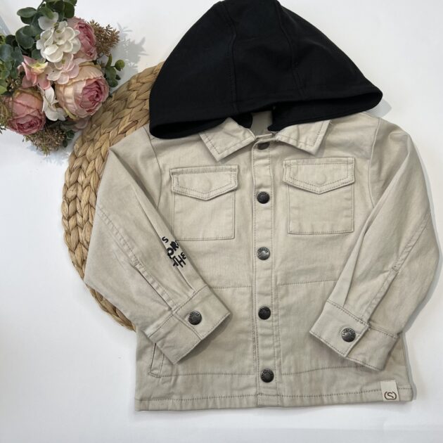 Giacca Jeans Crema SB