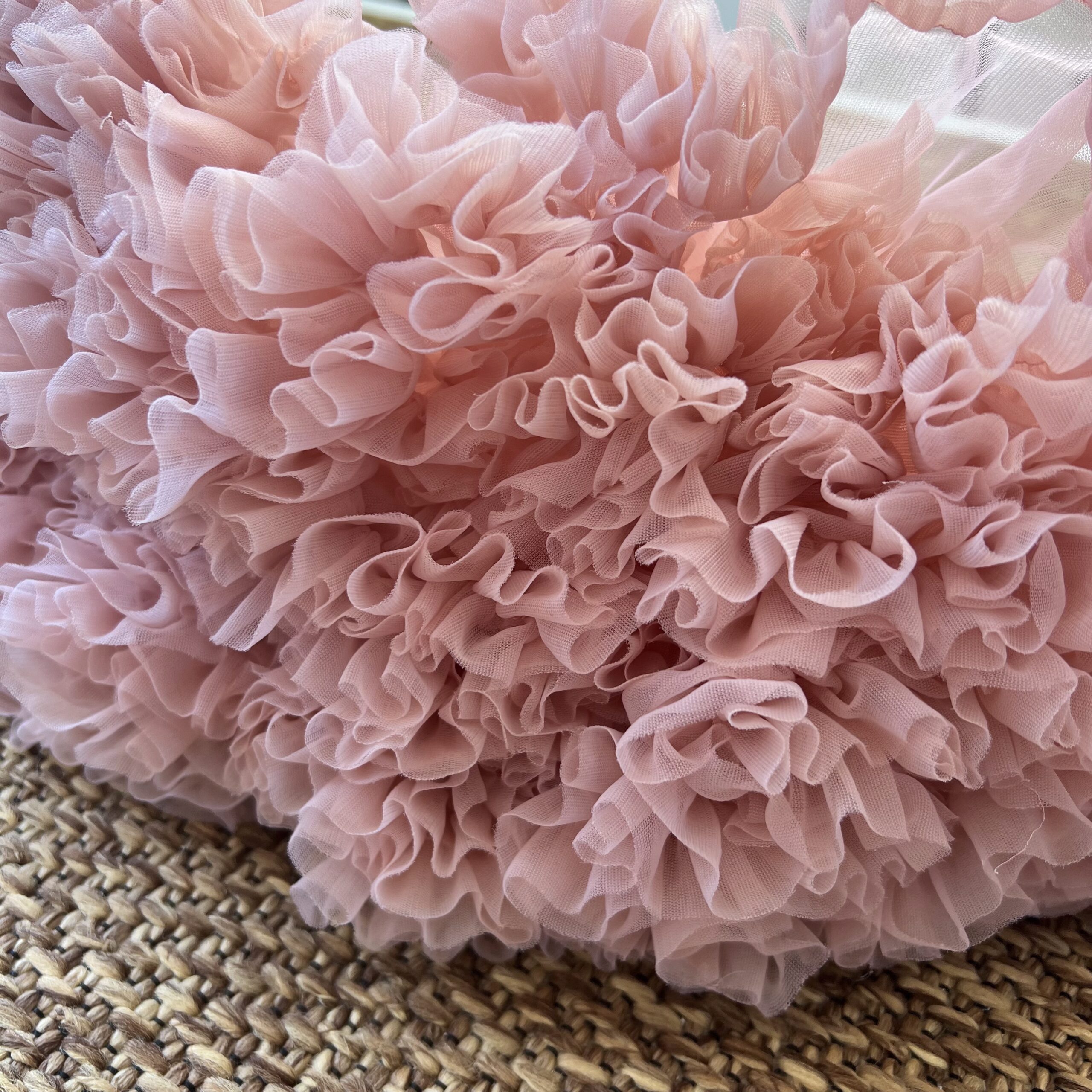 Gonnellina Tulle Rosa Corallo 10 - immagine 2