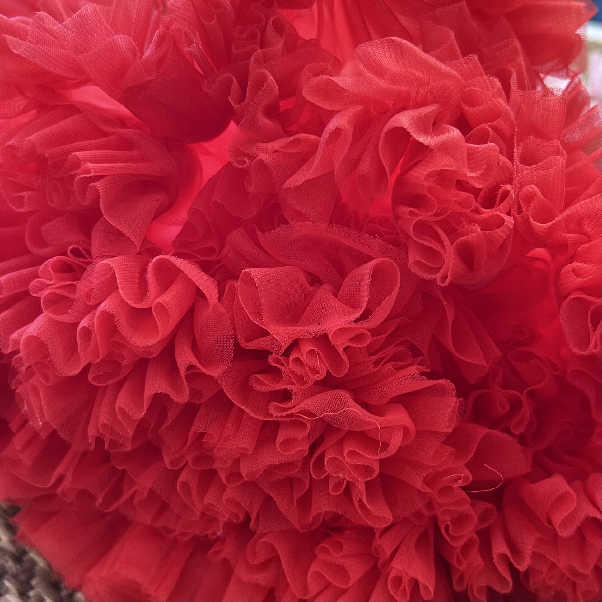Gonnellina Tulle Rossa 8 - immagine 2