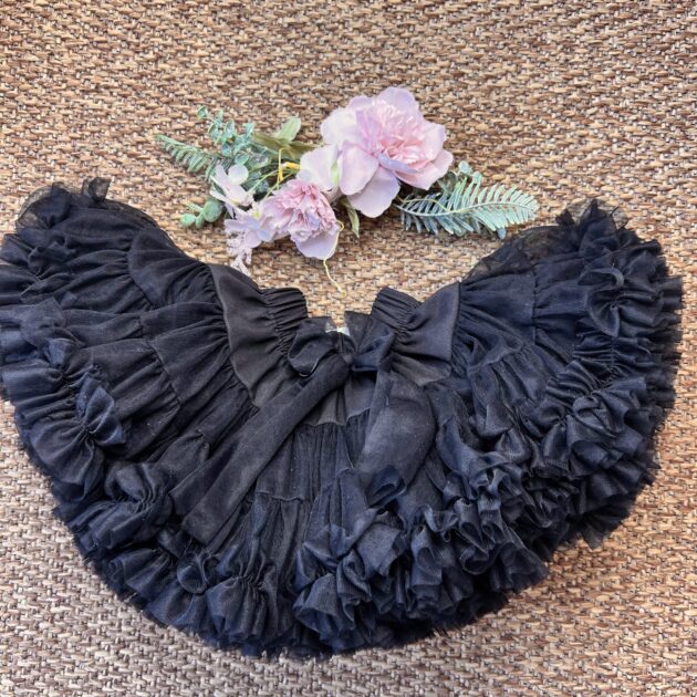 Gonnellina Tulle Nera 4