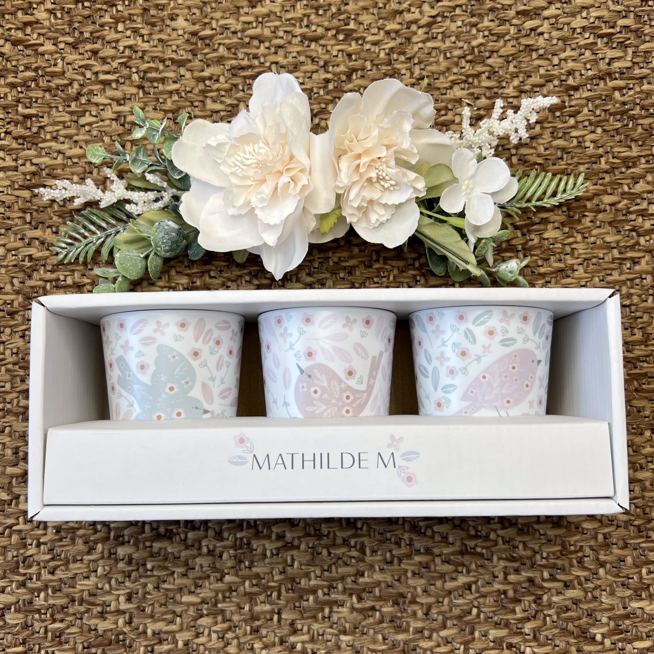 Set 3 Bicchieri Bird MM