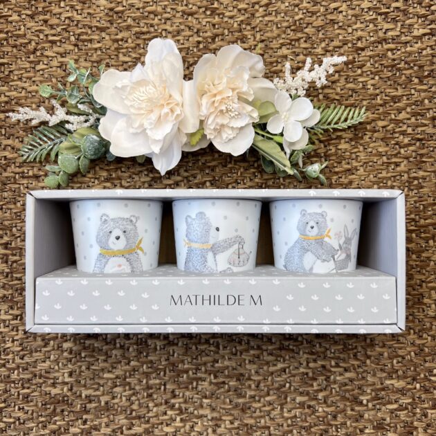 Set 3 Bicchieri Orsacchiotto MM