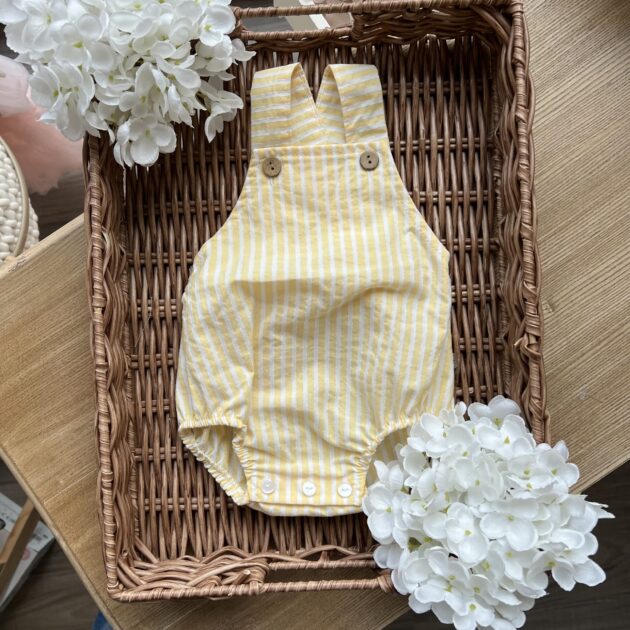 Pagliaccetto righe gialle 32472 CL