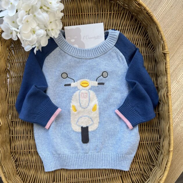 Maglioncino Vespa Filo di cotone DK