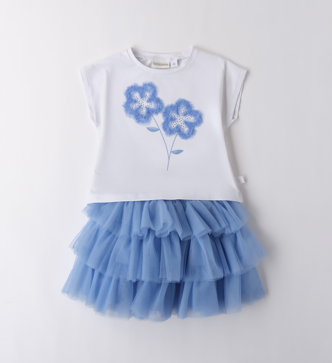 Gonna + T-Shirt Celeste 0b347 SB