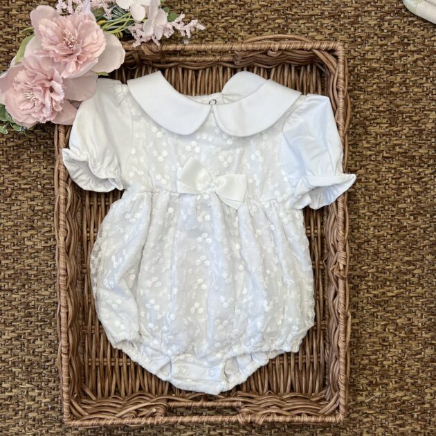 Pagliaccetto Tulle Ricamato JMKS