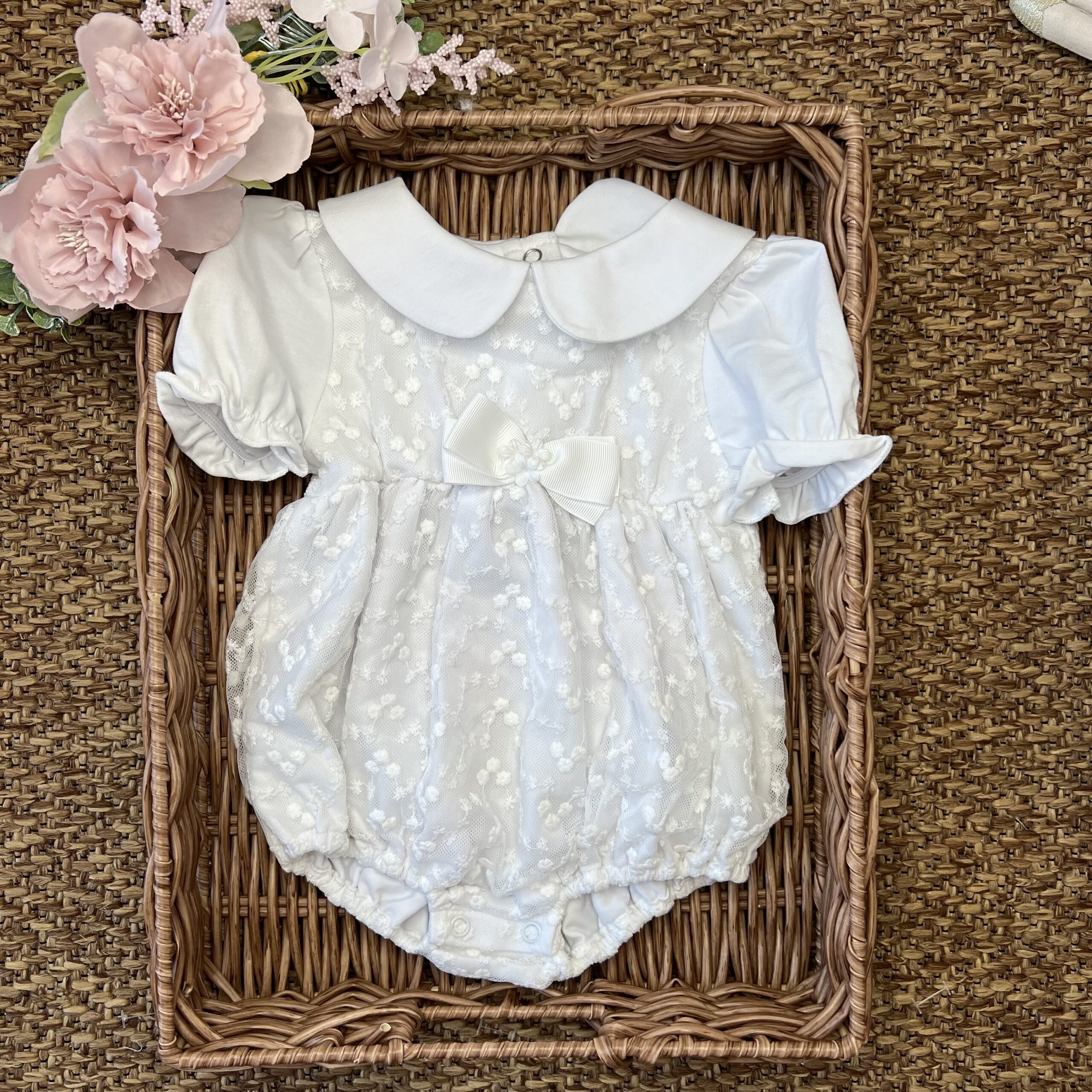 Pagliaccetto Tulle Ricamato JMKS