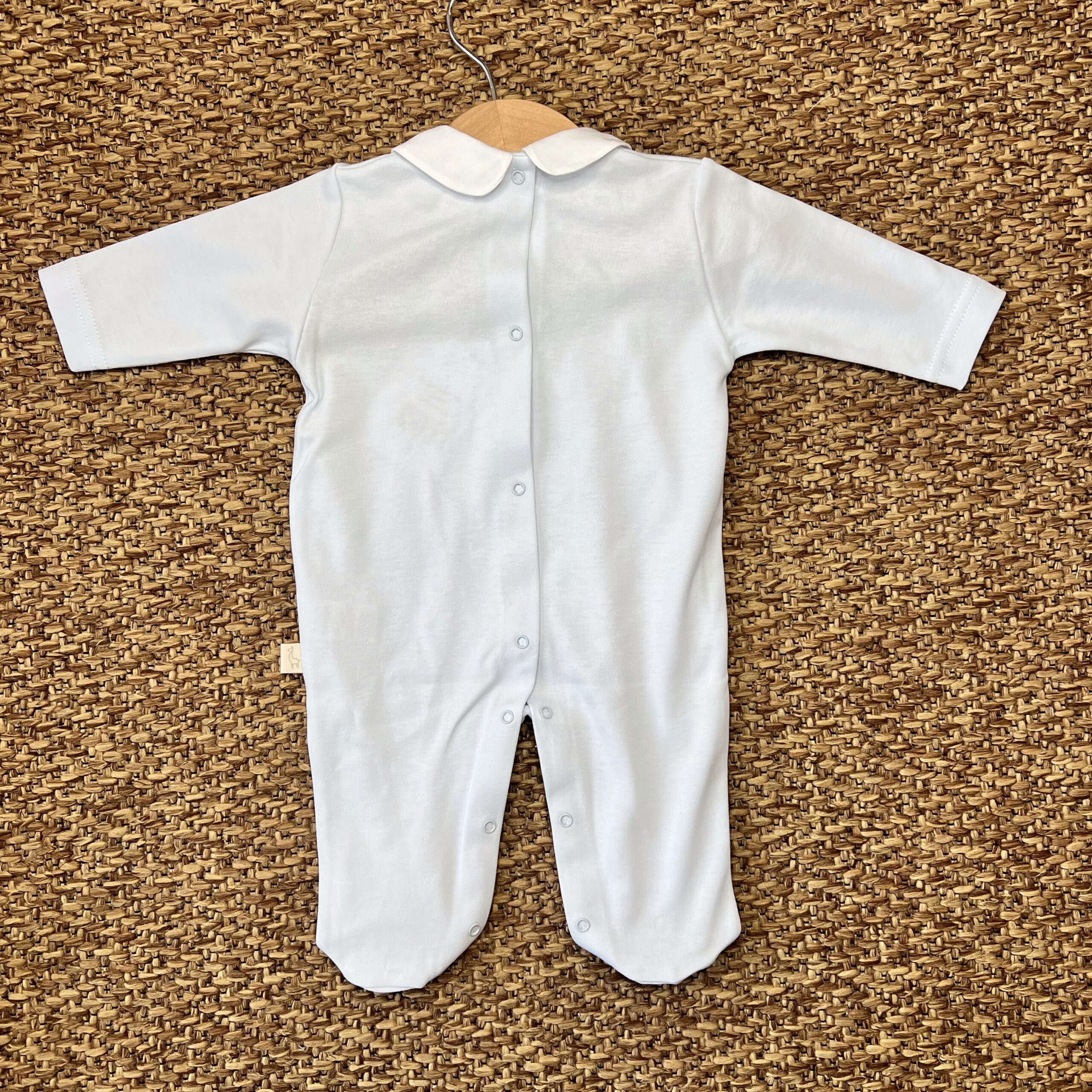 Tutina neonato Jersey bianca punto smok TL52M - immagine 4
