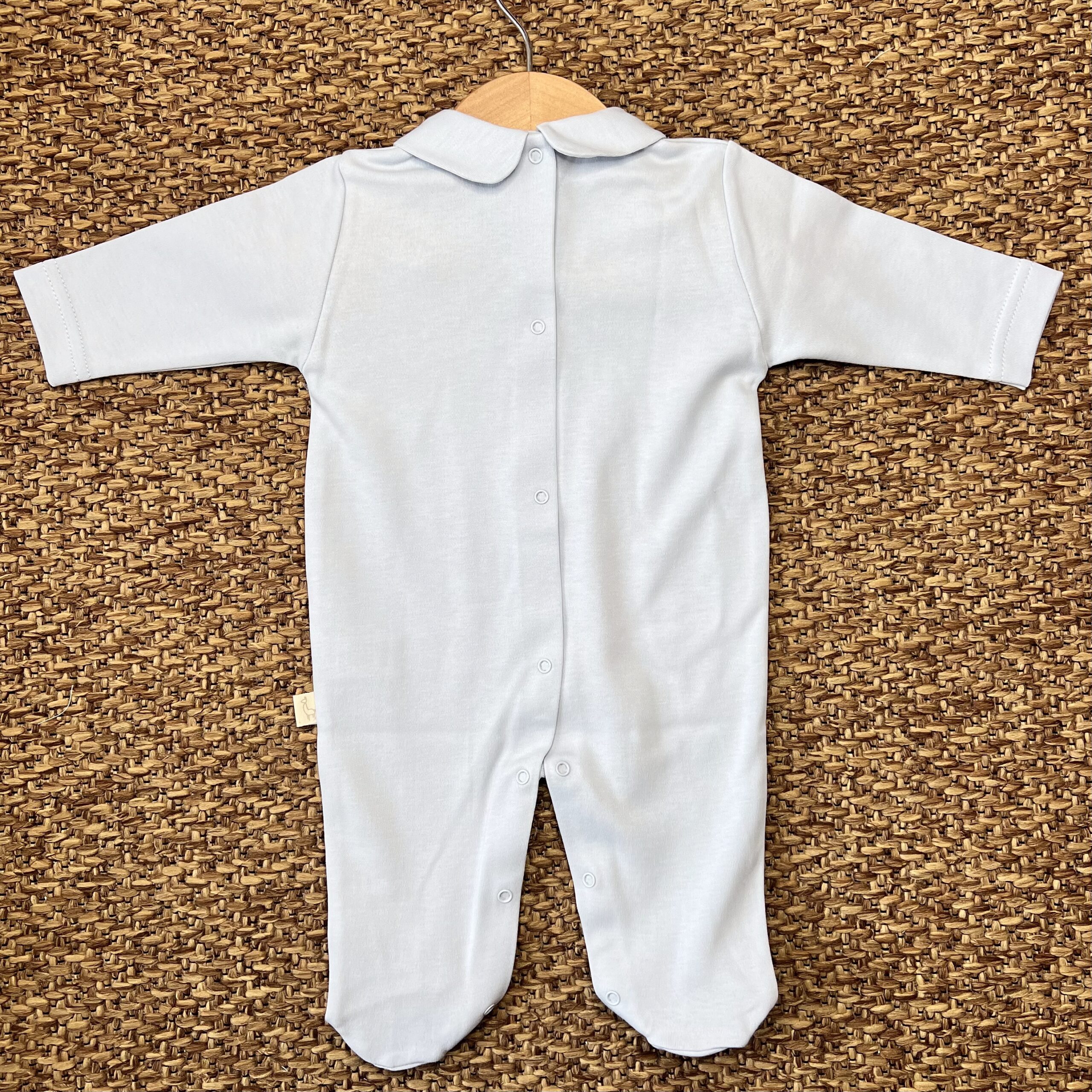 Tutina neonato Jersey celeste mongolfiera AB50B - immagine 3