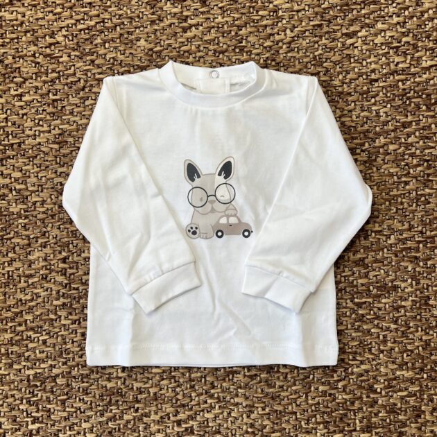 T-shirt bimbo m/L bulldog 3G610/00