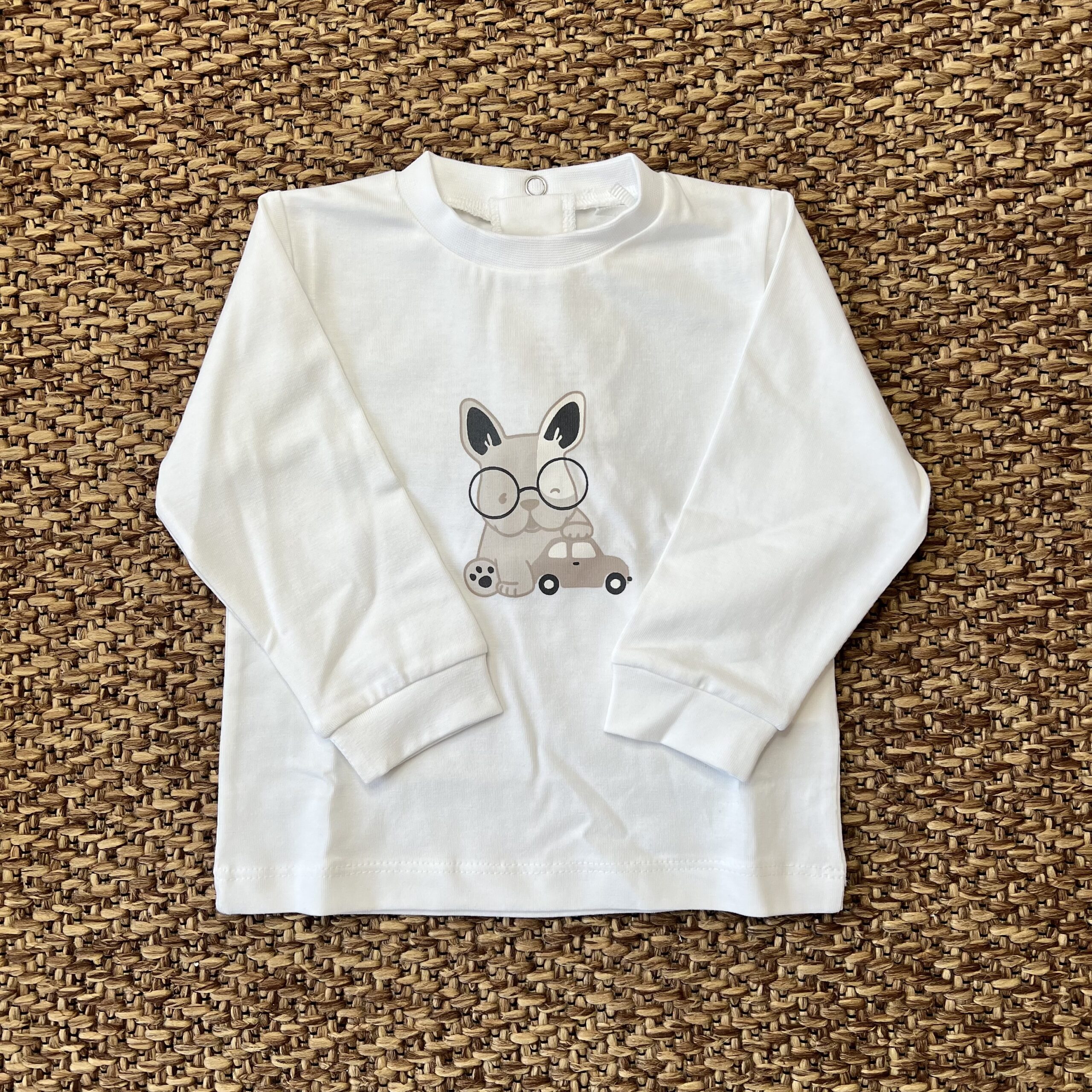 T-shirt bimbo m/L bulldog 3G610/00