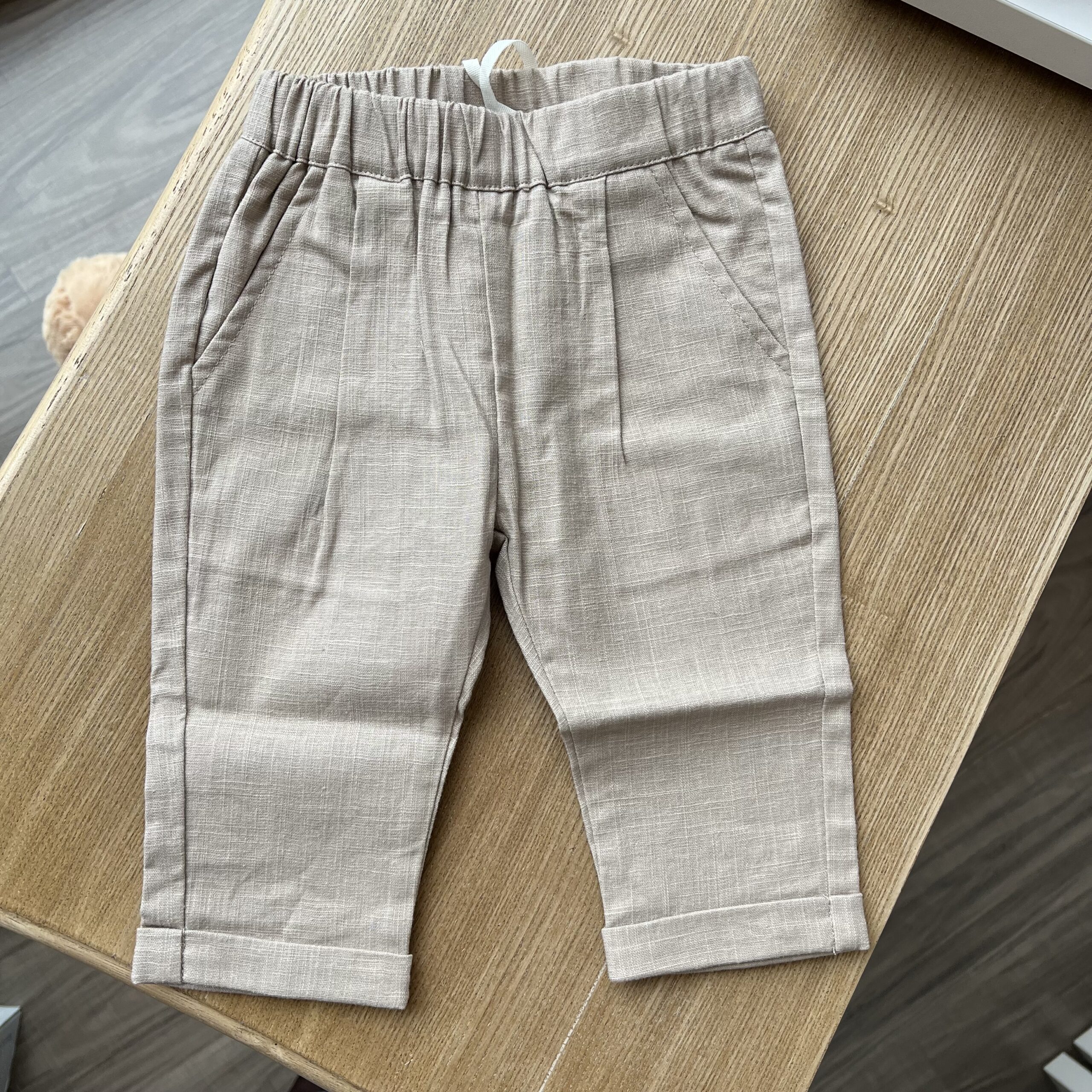 Pantalone Misto Lino Corda 3G619
