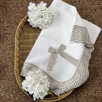 Coperta panna e beige | Estivo | 26000