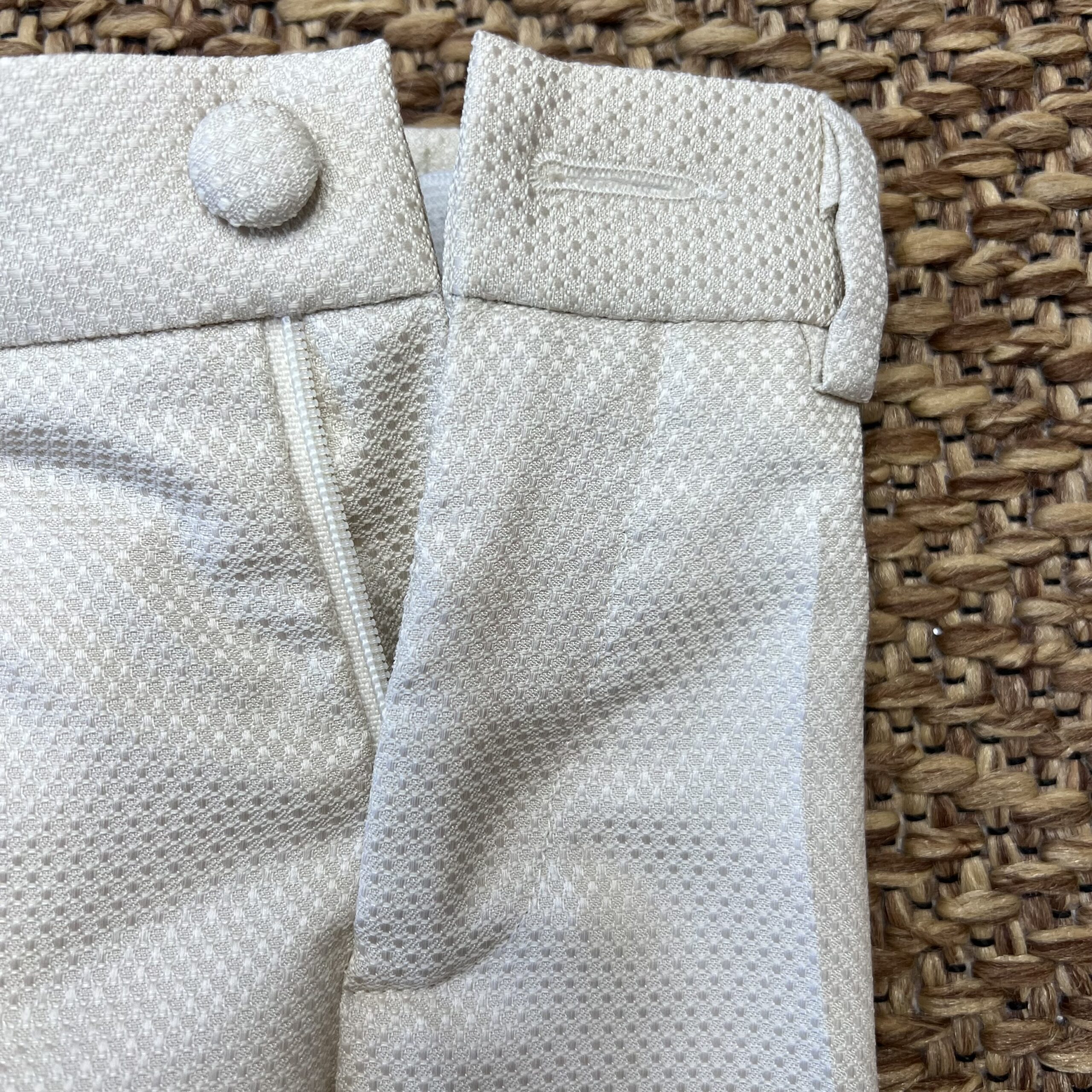 Completo Battesimo bimbo con giacca panna e beige | 220 - immagine 2