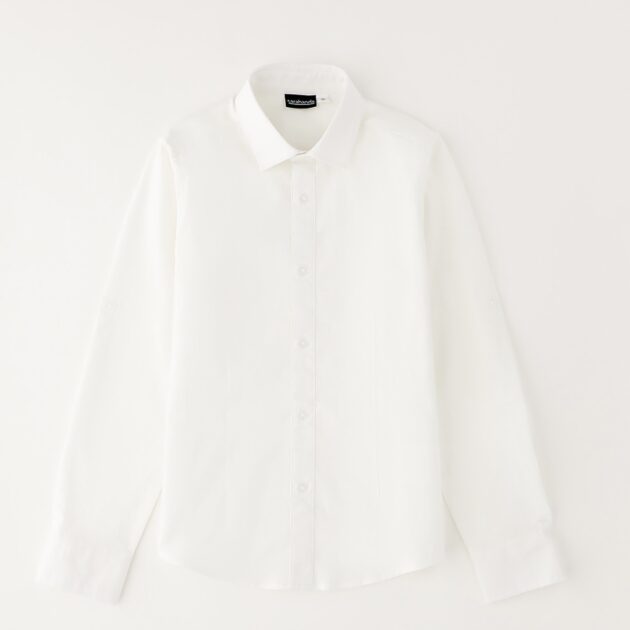 Camicia bimbo lino bianca 0G605