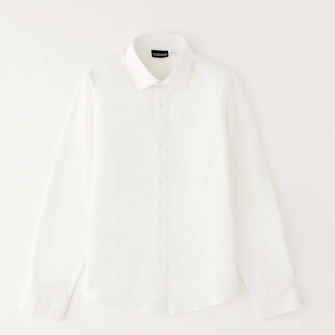 Camicia bimbo lino bianca 0G605