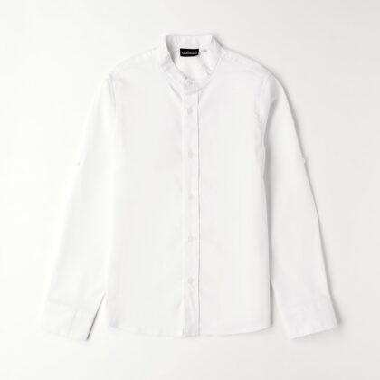 Camicia bimbo coreana bianca 0G011