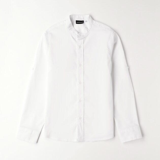 Camicia bimbo coreana bianca 0G011