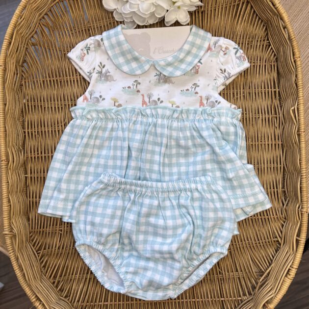 Completo bimba animaletti con coulotte | Estivo | 41222 | BBD