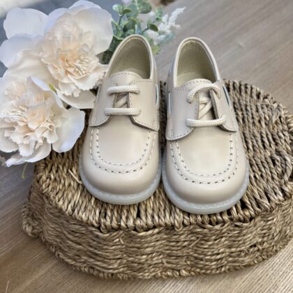 Scarpa bimbo mocassino crema | B3423 | PNN