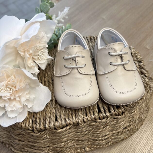 Scarpa bimbo mocassino beige chiaro | A2919 | PNN
