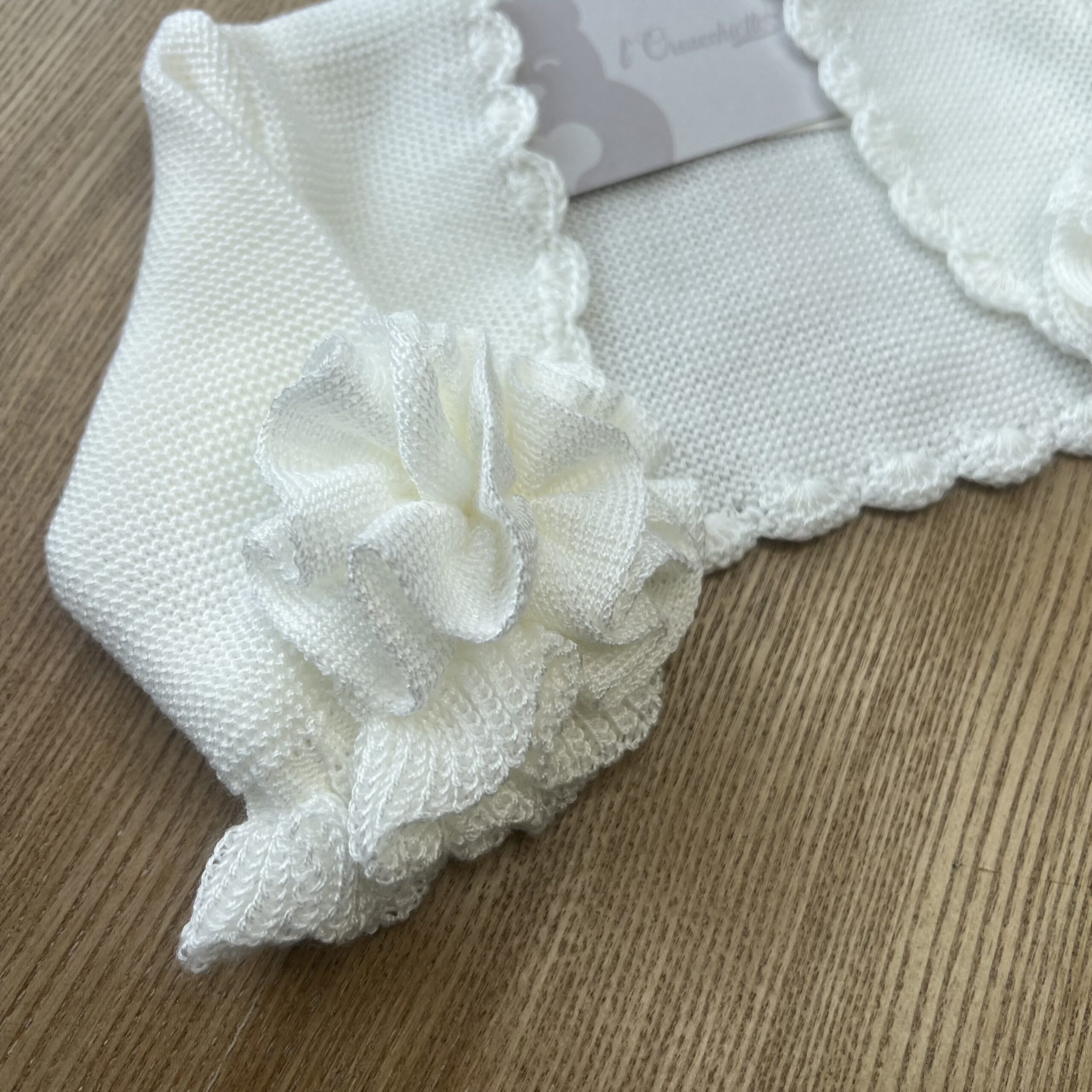 Cardigan elegante in cotone con rosa | 702 | MML - immagine 3