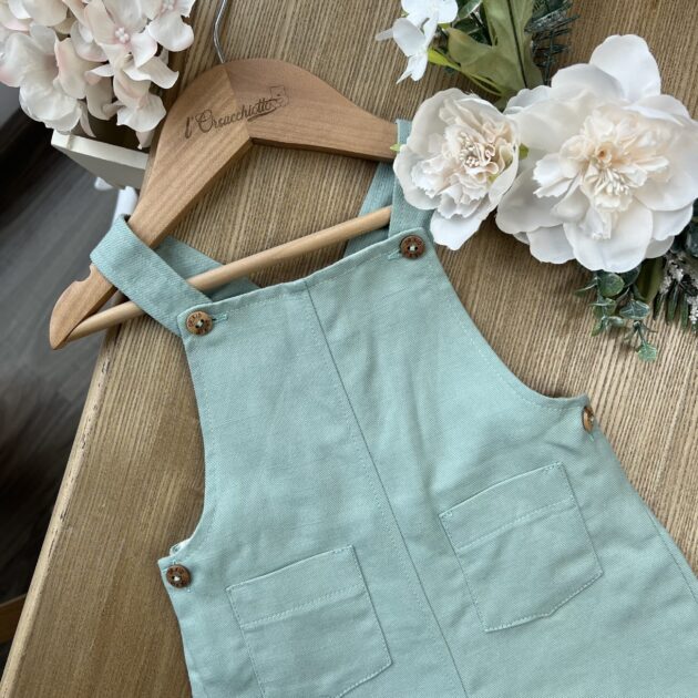Salopette bimbo verde | DK577 | DK