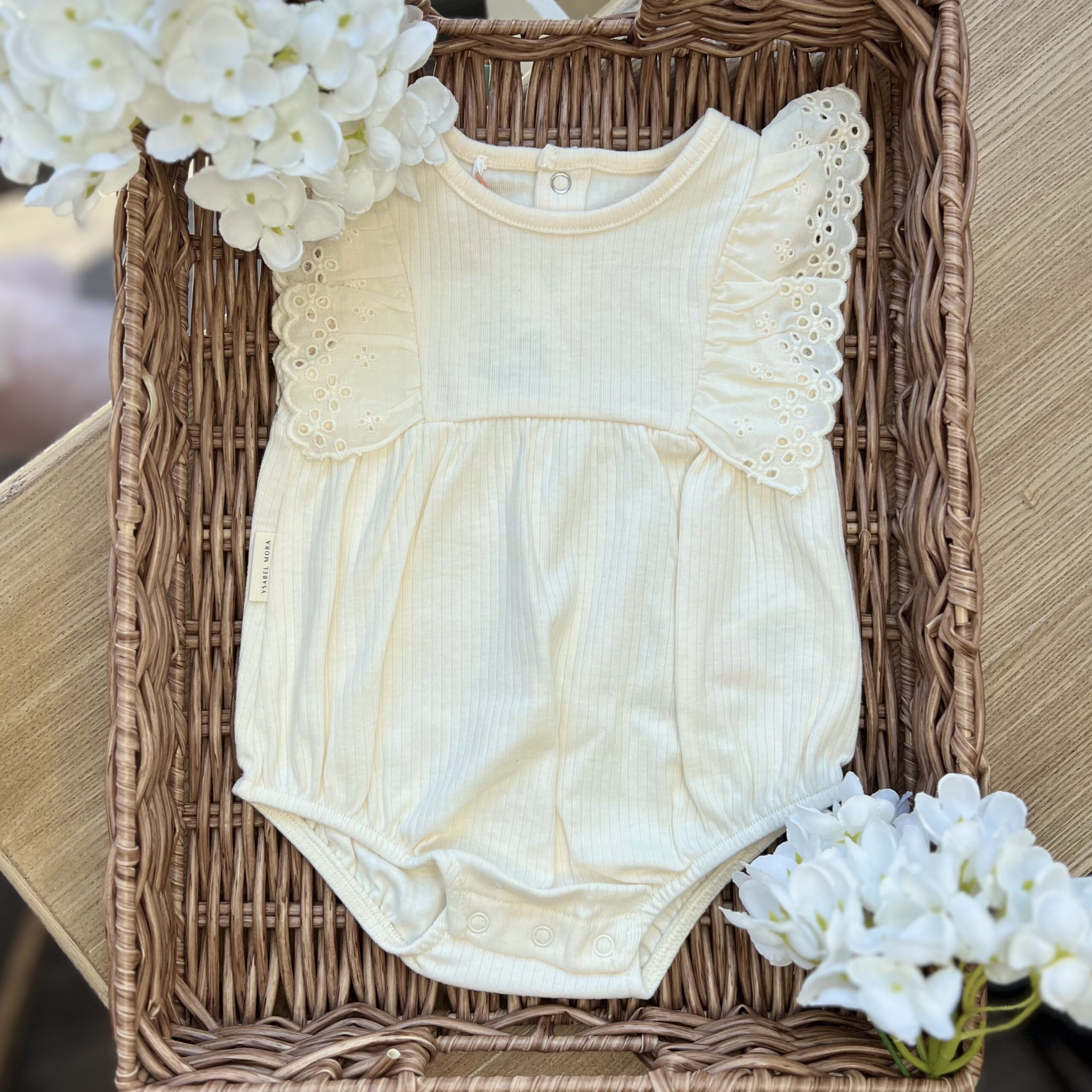 Pagliaccetto neonata giallo | 25448 | YM - immagine 2