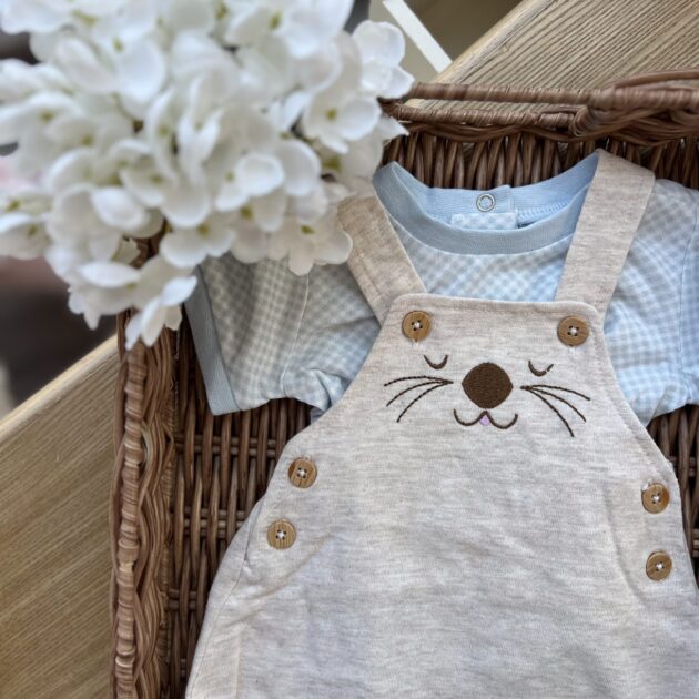 Salopette bimbo con t-shirt | 25620 | YM