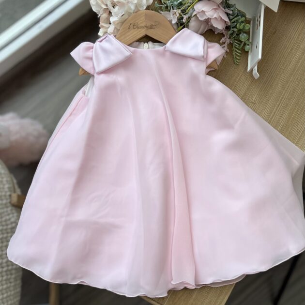 Abito bimba in Georgette rosa | 05217 | PR