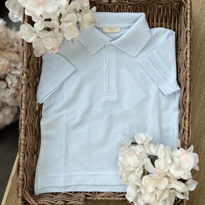 Polo celeste bimbo | Pl173 | BBG