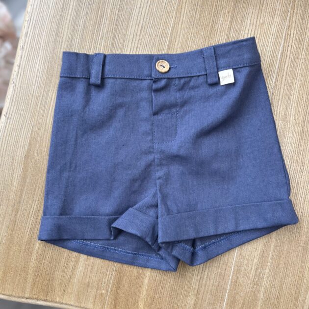 Pantalone corto bimbo blu |  YD