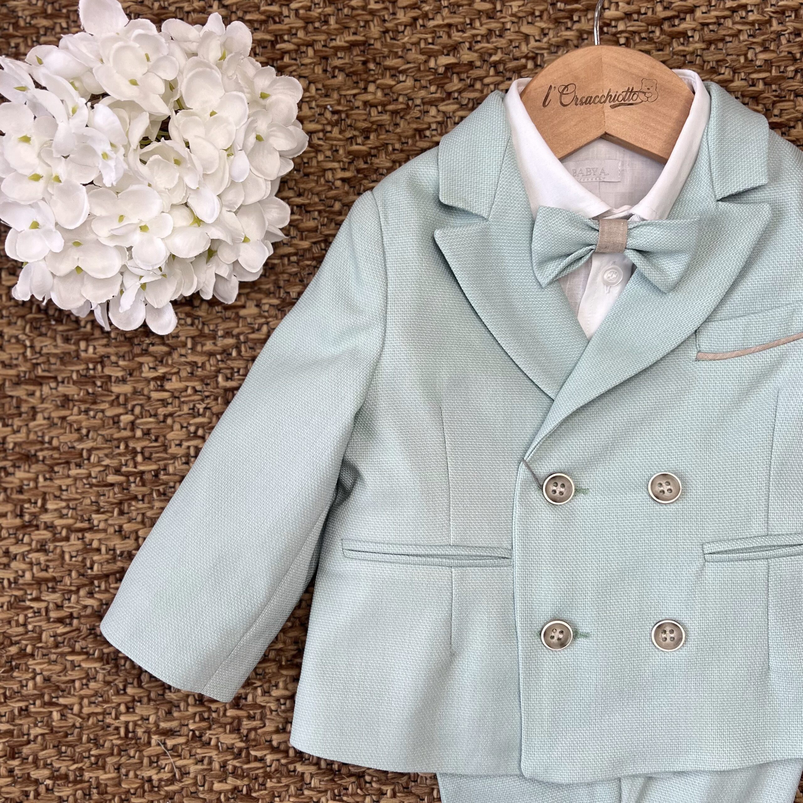 Completo elegante Verde 4Pz | A3434 | BA - immagine 3