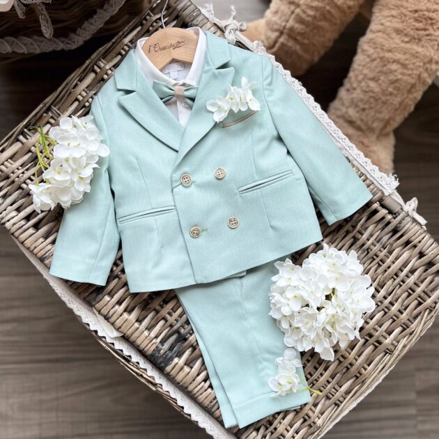 Completo elegante Verde 4Pz | A3434 | BA